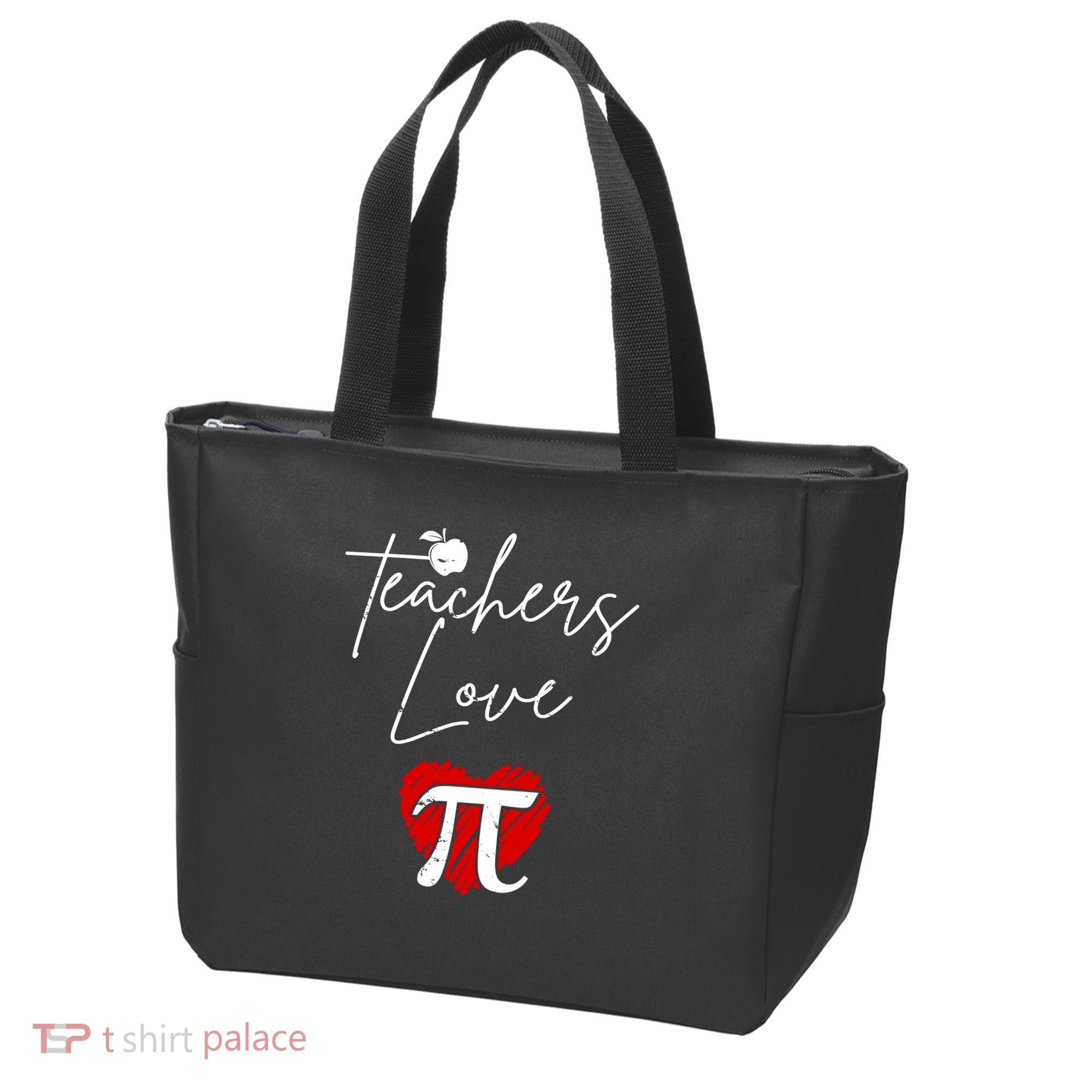 Teachers Love Pi Tote Bag