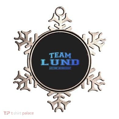 Team Lund Proud Family Surname Last Name Gift Cool Gift Ornament