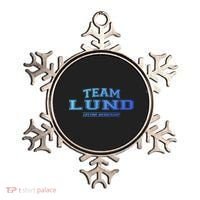 Team Lund Proud Family Surname Last Name Gift Cool Gift Ornament thumb 0