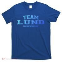 Team Lund Proud Family Surname Last Name Gift Cool Gift T-Shirt thumb 0