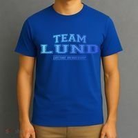 Team Lund Proud Family Surname Last Name Gift Cool Gift T-Shirt thumb 3