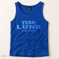 Team Lund Proud Family Surname Last Name Gift Cool Gift Tank Top thumb 2