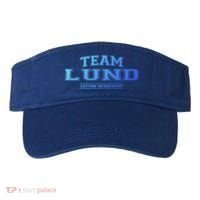 Team Lund Proud Family Surname Last Name Gift Cool Gift Visor thumb 0