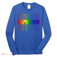 This Lgbtq Pride Zodiac Capricorn Great Gift Long Sleeve Shirt thumb 0