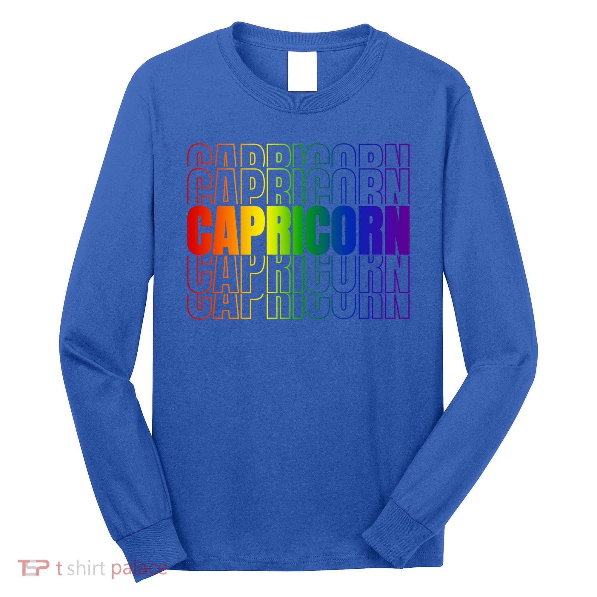 This Lgbtq Pride Zodiac Capricorn Great Gift Long Sleeve Shirt