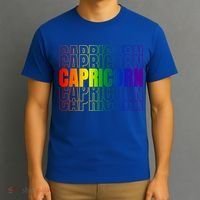 This Lgbtq Pride Zodiac Capricorn Great Gift T-Shirt thumb 3