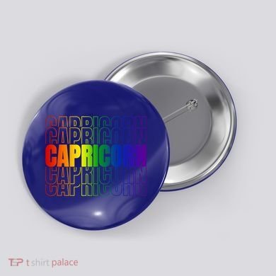 This Lgbtq Pride Zodiac Capricorn Great Gift Button