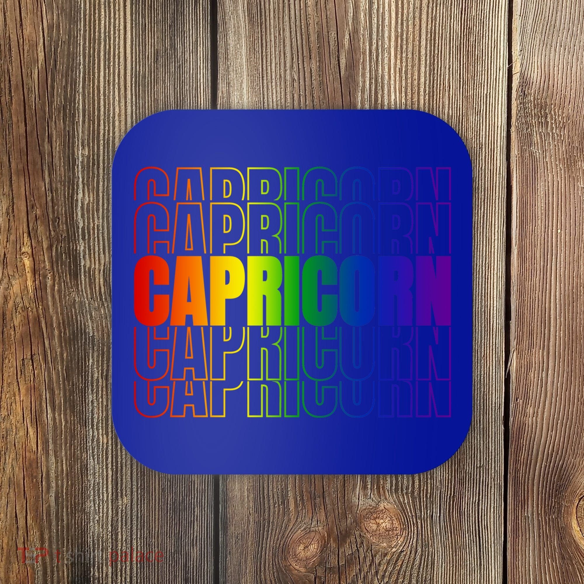 This Lgbtq Pride Zodiac Capricorn Great Gift Coaster
