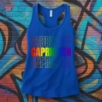 This Lgbtq Pride Zodiac Capricorn Great Gift Women's Tank Top thumb 3