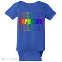 This Lgbtq Pride Zodiac Capricorn Great Gift Baby Bodysuit thumb 0