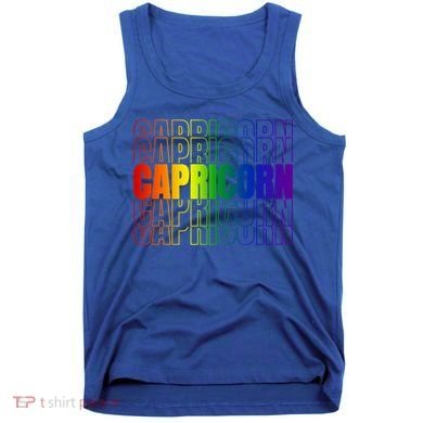 This Lgbtq Pride Zodiac Capricorn Great Gift Tank Top