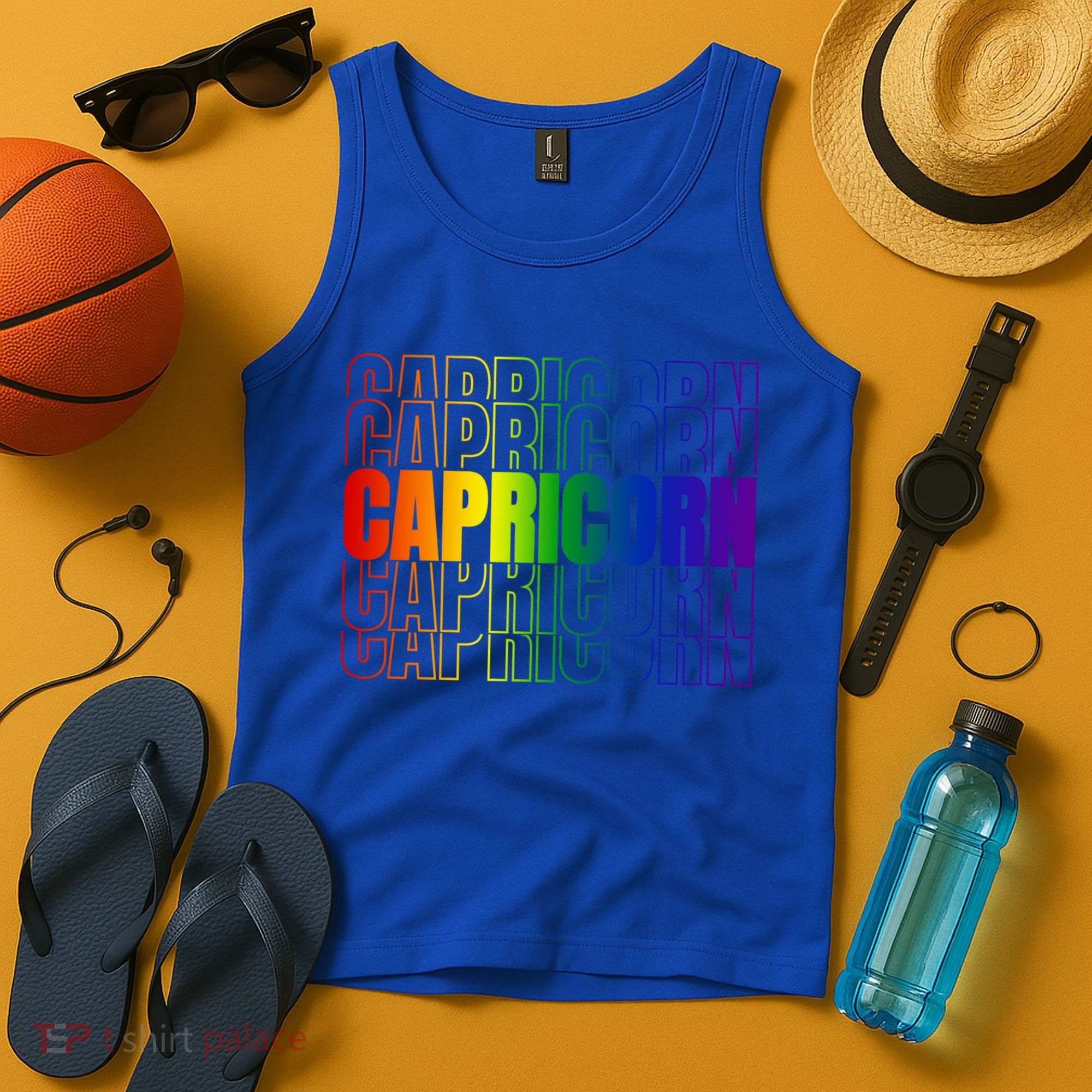 This Lgbtq Pride Zodiac Capricorn Great Gift Tank Top
