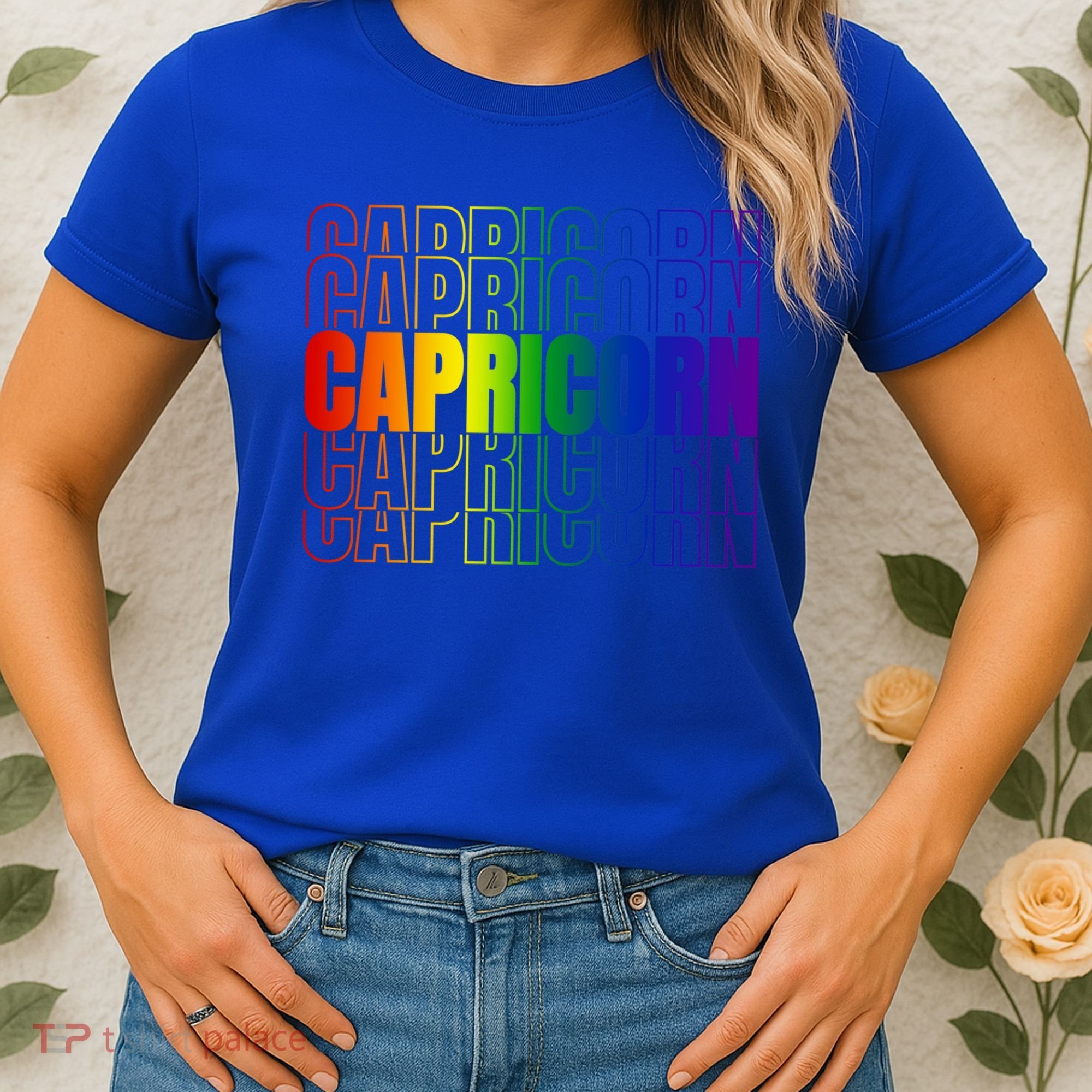 This Lgbtq Pride Zodiac Capricorn Great Gift Women's T-Shirt