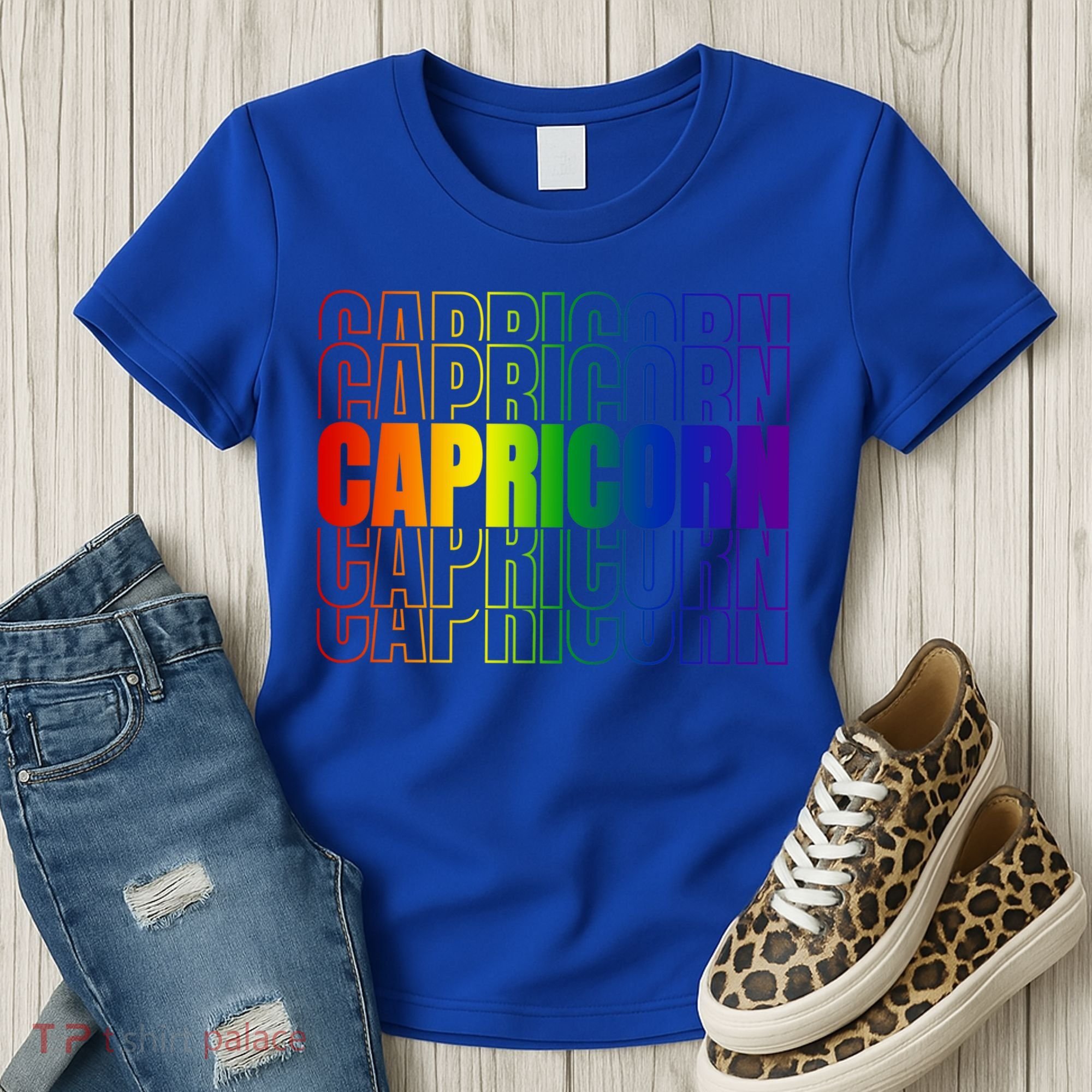 This Lgbtq Pride Zodiac Capricorn Great Gift Women's T-Shirt
