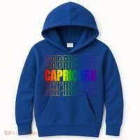 This Lgbtq Pride Zodiac Capricorn Great Gift Kids Hoodie thumb 0