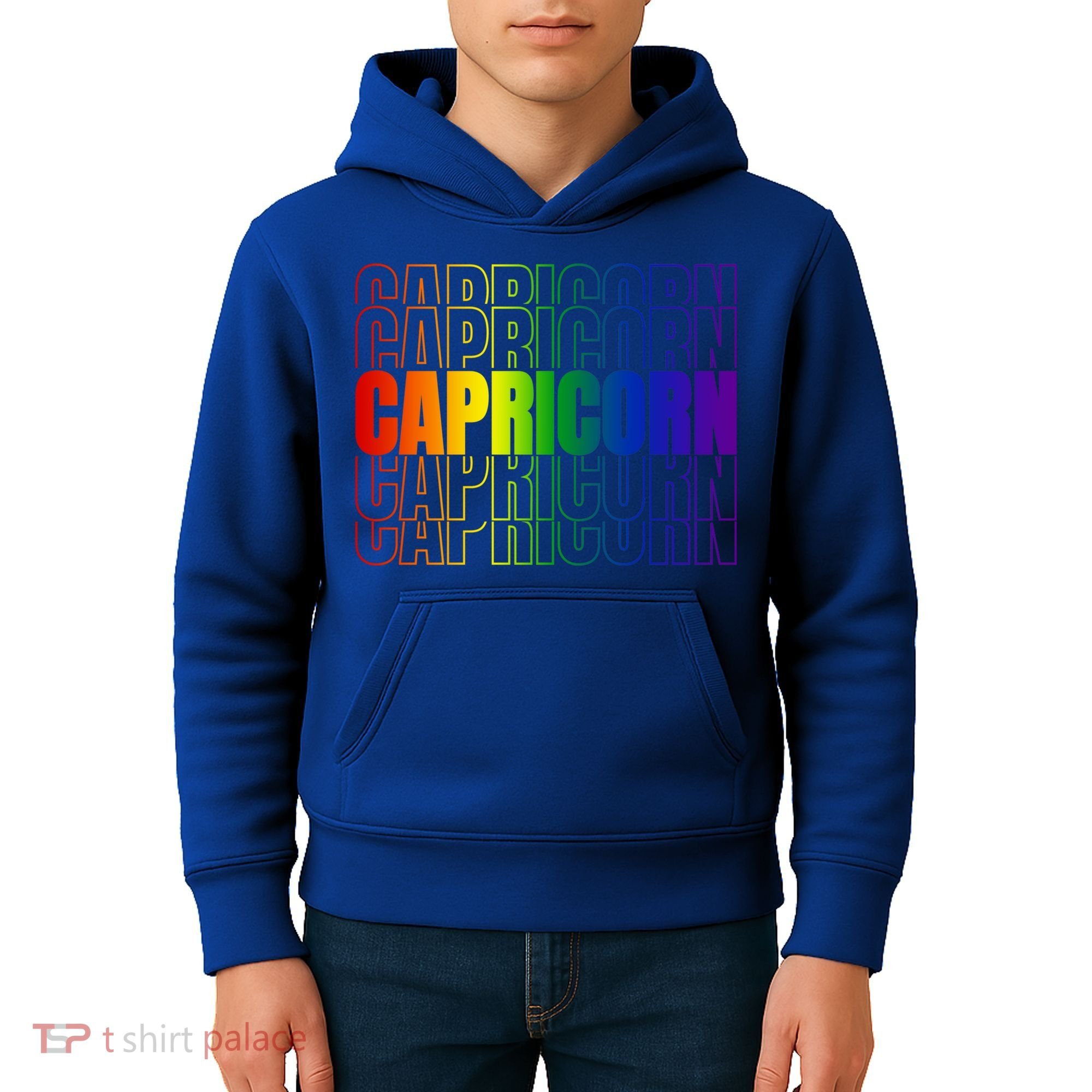 This Lgbtq Pride Zodiac Capricorn Great Gift Kids Hoodie