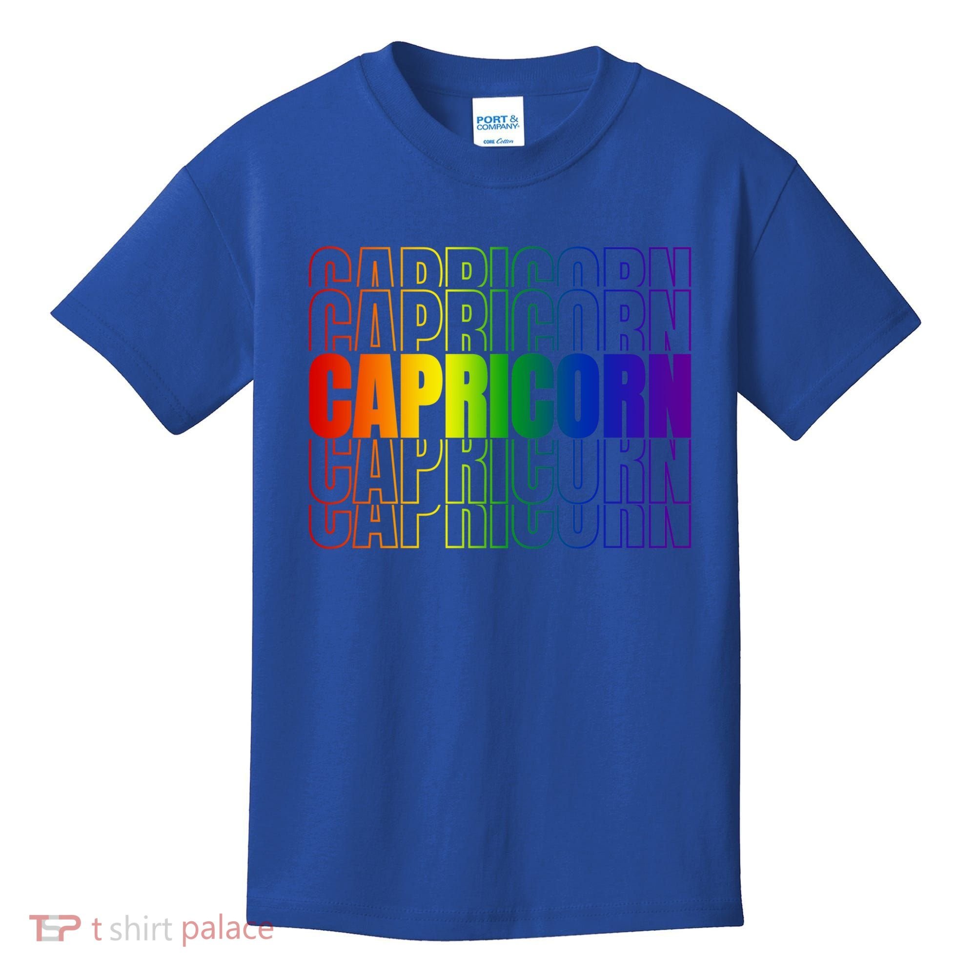 This Lgbtq Pride Zodiac Capricorn Great Gift Kids T-Shirt