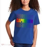 This Lgbtq Pride Zodiac Capricorn Great Gift Kids T-Shirt thumb 2