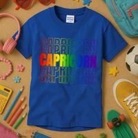 This Lgbtq Pride Zodiac Capricorn Great Gift Kids T-Shirt thumb 3