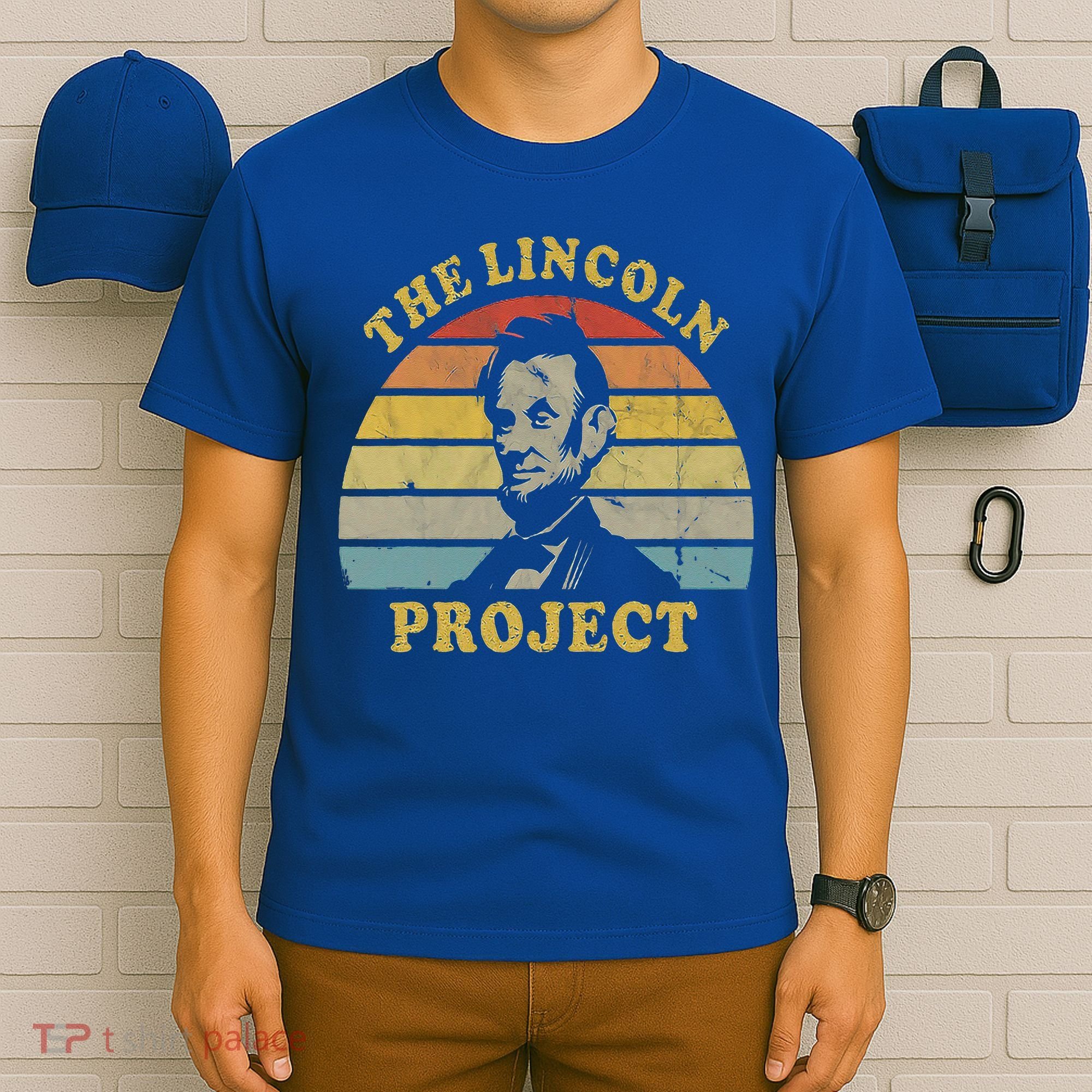 The Lincoln Project Thank You Save The USA Vintage Patriotic T-Shirt