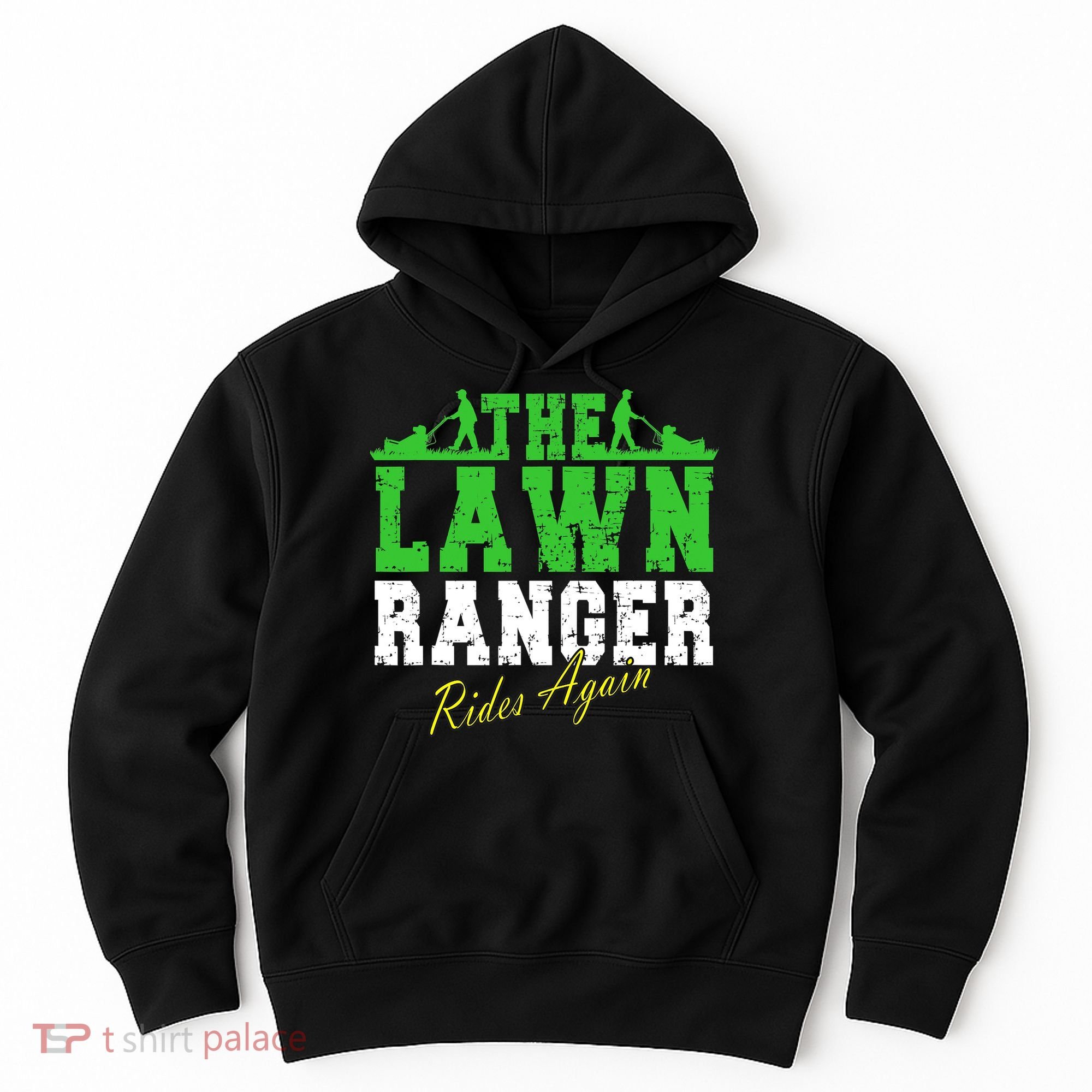 The Lawn Ranger Rides Again Lawn Mower Golf Hoodie