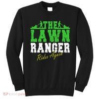 The Lawn Ranger Rides Again Lawn Mower Golf Sweatshirt thumb 0