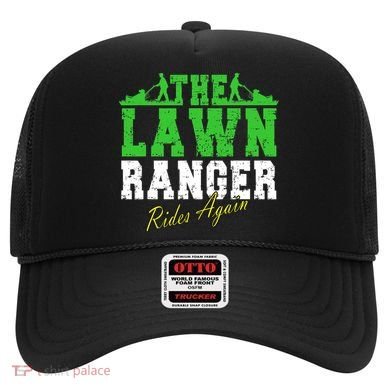 The Lawn Ranger Rides Again Lawn Mower Golf Hat