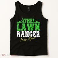 The Lawn Ranger Rides Again Lawn Mower Golf Tank Top thumb 2