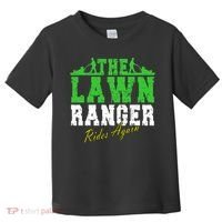 The Lawn Ranger Rides Again Lawn Mower Golf Toddler T-Shirt thumb 0