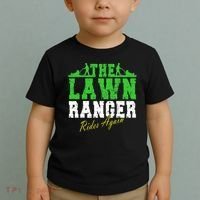 The Lawn Ranger Rides Again Lawn Mower Golf Toddler T-Shirt thumb 2