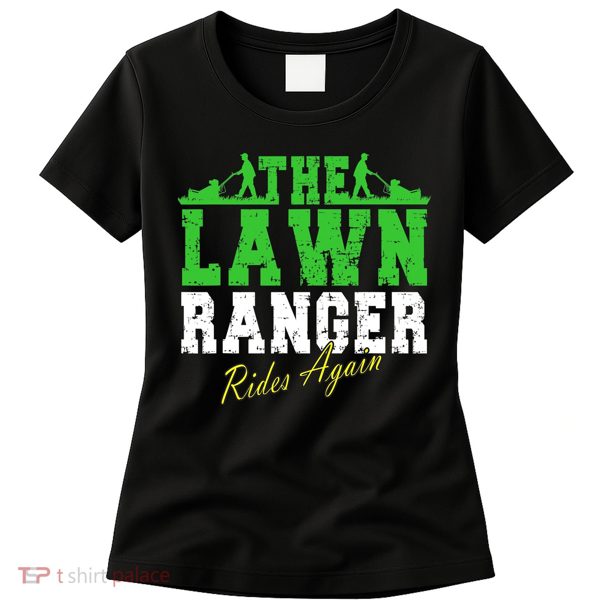 The Lawn Ranger Rides Again Lawn Mower Golf Women's T-Shirt
