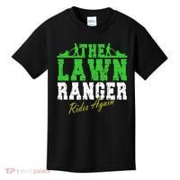 The Lawn Ranger Rides Again Lawn Mower Golf Kids T-Shirt thumb 0