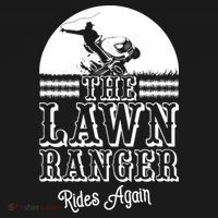 The Lawn Ranger Rides Again Funny Lawn Caretaker Gift Hoodie thumb 2