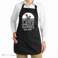 The Lawn Ranger Rides Again Funny Lawn Caretaker Gift Apron thumb 2