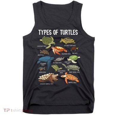 Turtle Lover Reptile Pet Turtle Types Of Turtles Tank Top