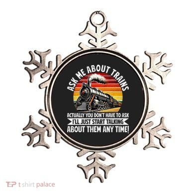 Train Locomotive Railway Conductor Train Engineer Retro Ornament