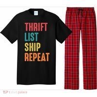 Thrift List Ship Repeat Funny Sourcing Reseller Gift Pajama Set thumb 0