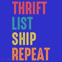 Thrift List Ship Repeat Funny Sourcing Reseller Gift Visor thumb 3