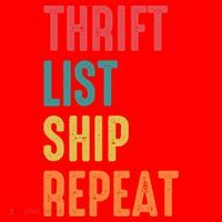 Thrift List Ship Repeat Funny Sourcing Reseller Gift Santa Hat thumb 1