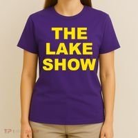 The Lake Show Basketball Los Angeles T-Shirt thumb 4