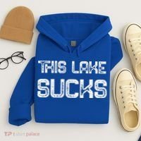 This Lake Sucks Funny Fishing Hoodie thumb 4
