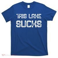 This Lake Sucks Funny Fishing T-Shirt thumb 0