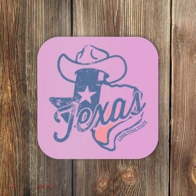 Texas Lone Star State Coaster