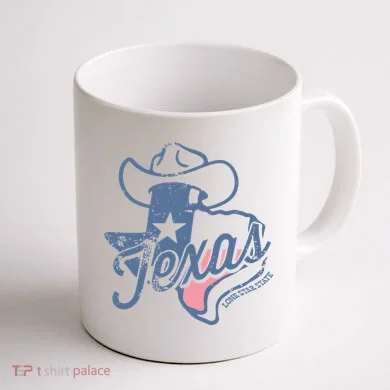 Texas Lone Star State Coffee Mug back