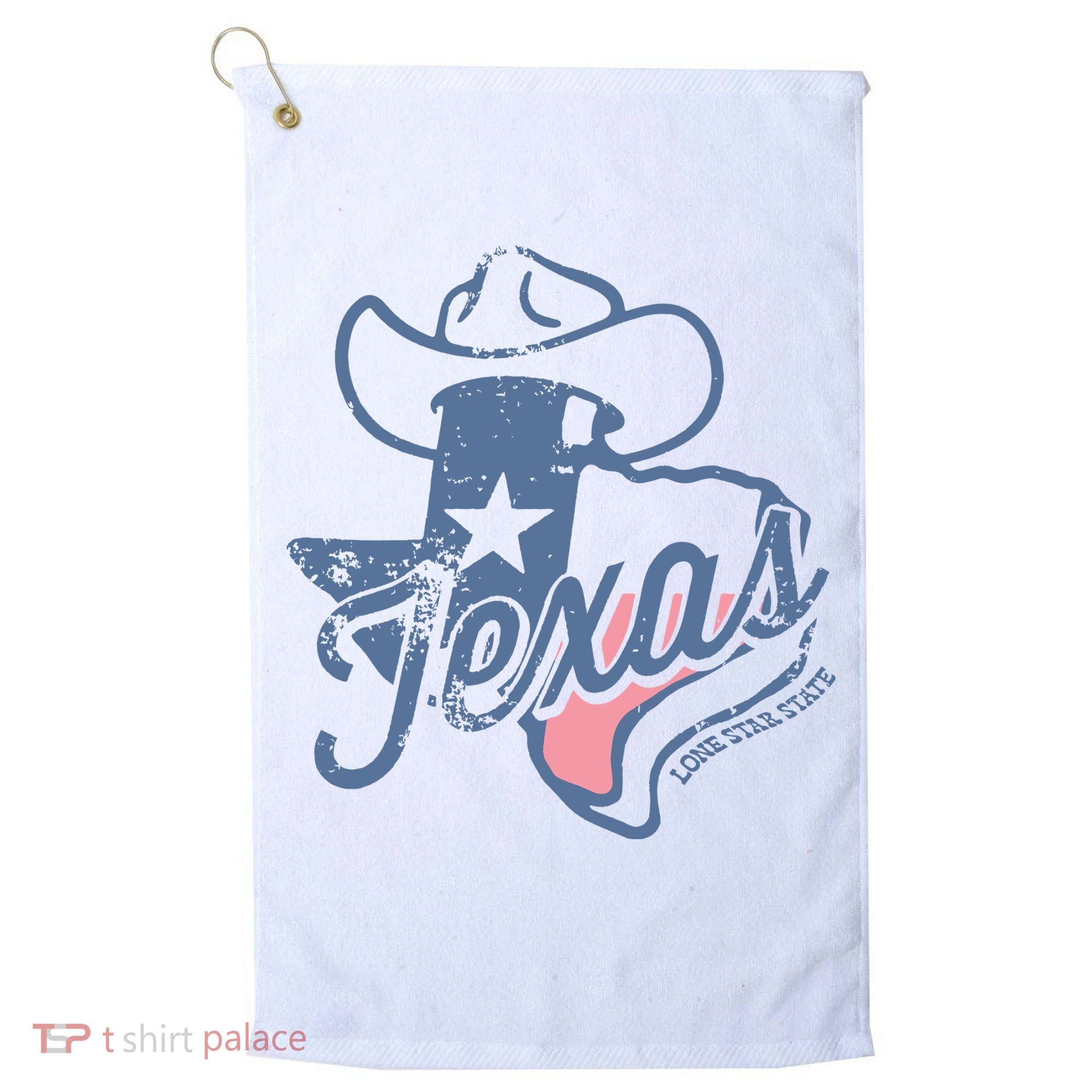 Texas Lone Star State Golf Towel