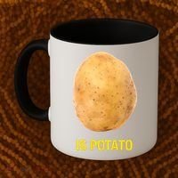 Is Potato Funny Coffee Mug thumb 2
