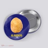 Is Potato Funny Button thumb 0