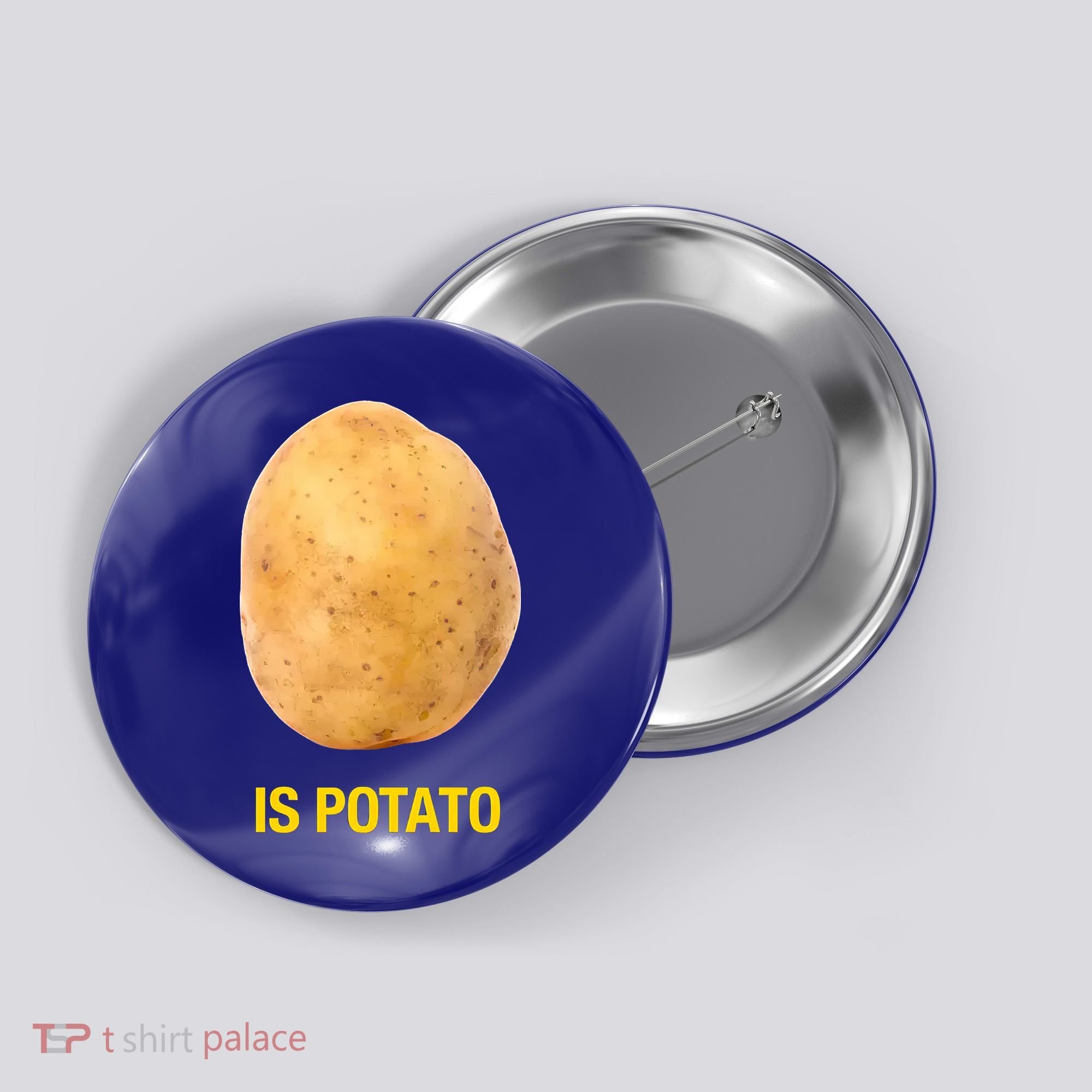 Is Potato Funny Button
