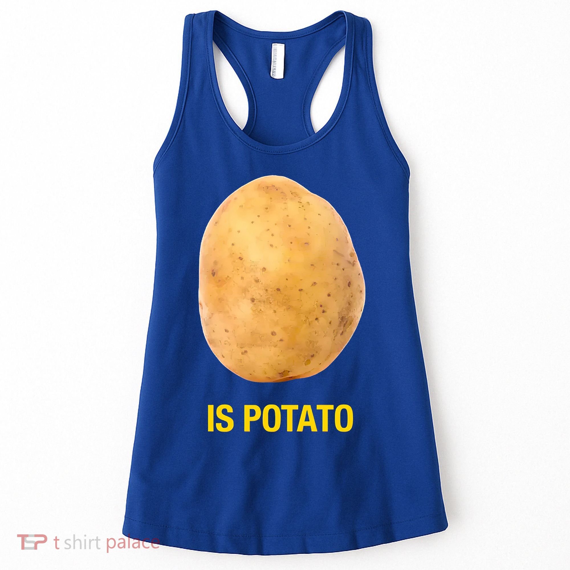 Is Potato Funny Women's Tank Top