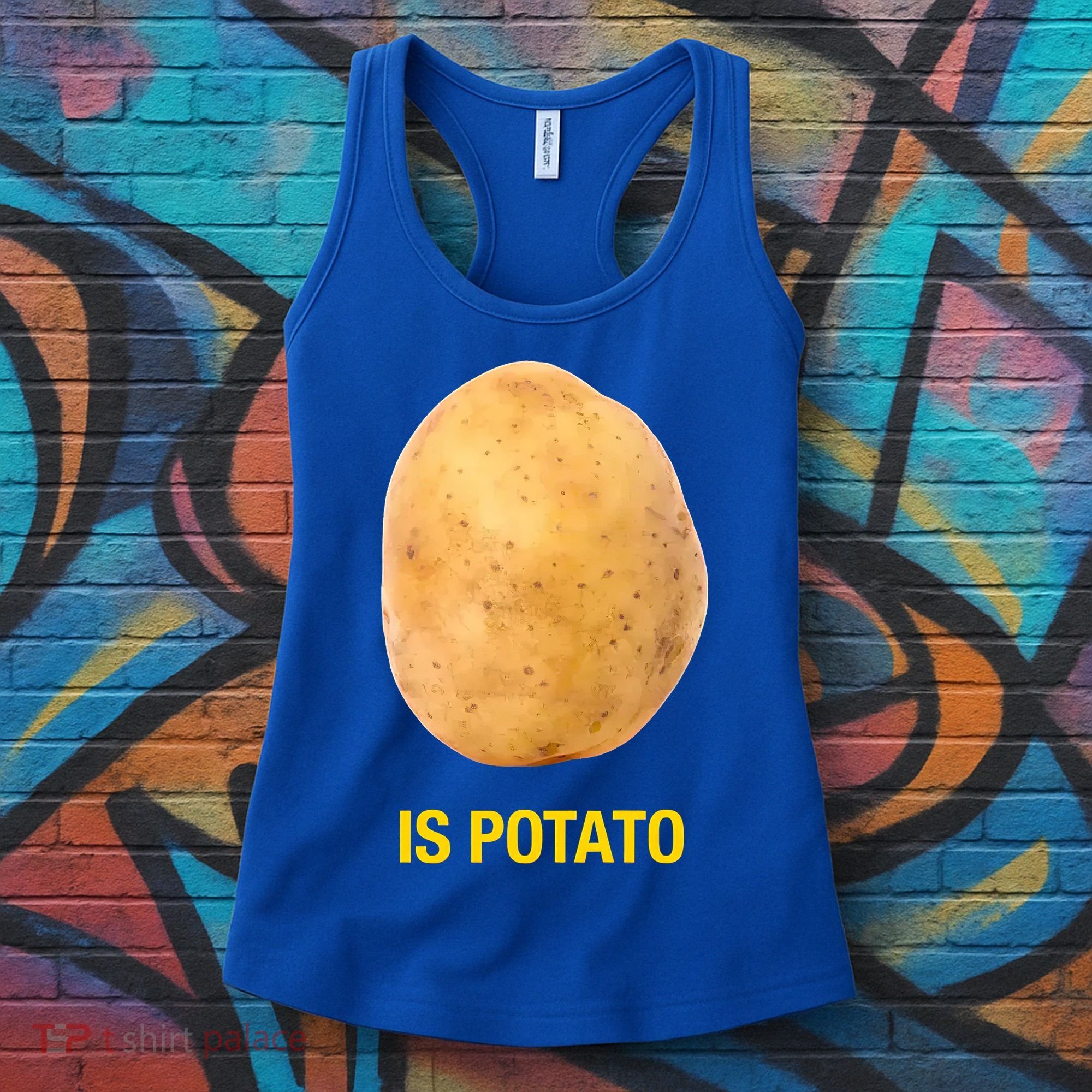 Is Potato Funny Women's Tank Top